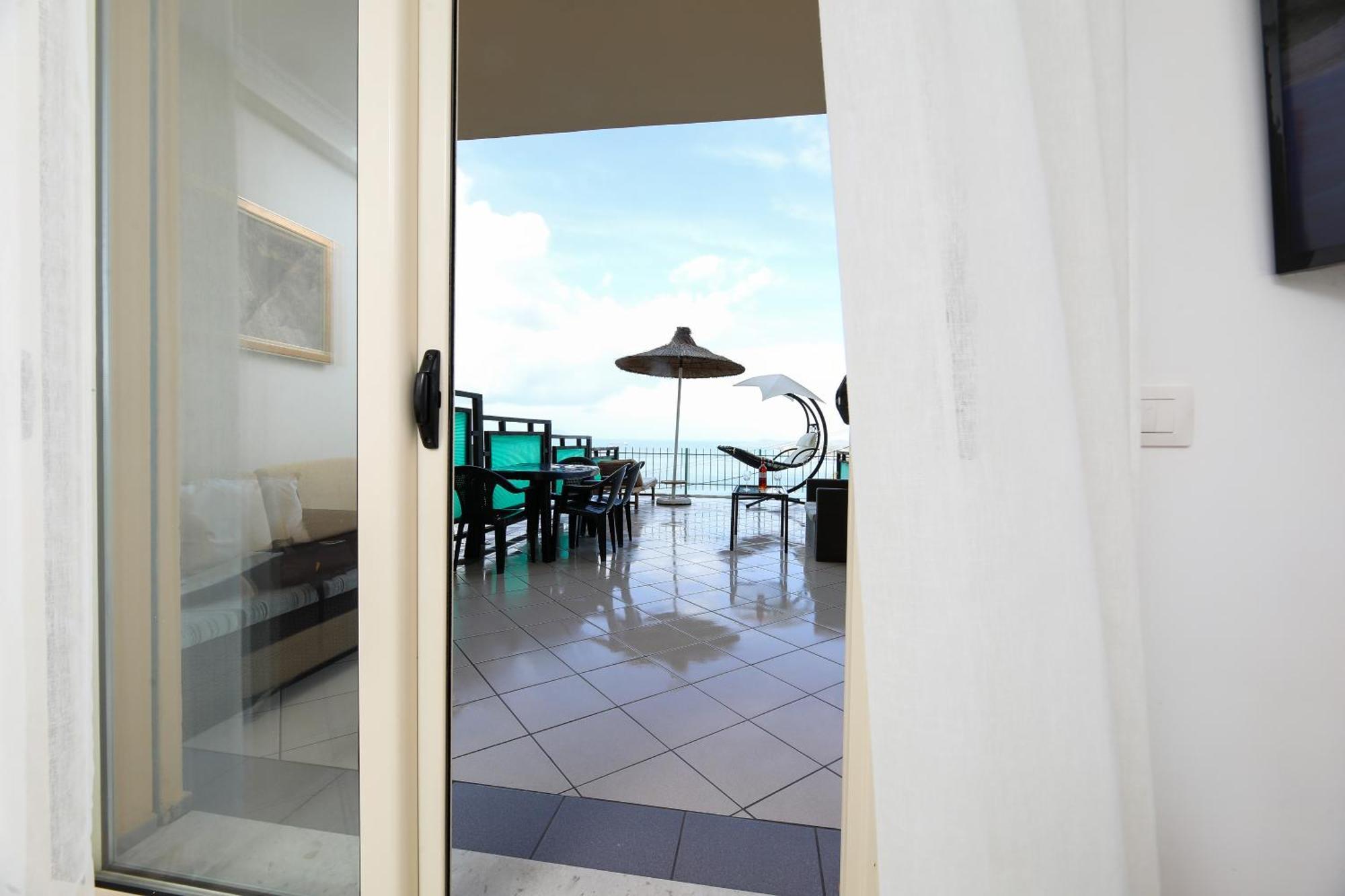 Rezidenca Panorama Apartments Vlorë Exteriör bild